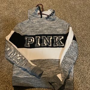 Pink sweatshirt xs